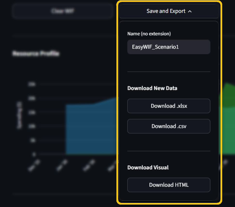 EasyWIF Save and Export Feature